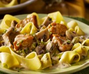 Poulet Stroganoff cuit  la mijoteuse