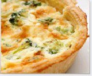 Quiche au brocoli