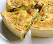 Quiche sans crote au chou-fleur 