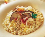 Risotto aux champignons forestiers