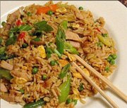 Riz frit ultra simple