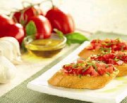 Bruschetta aux tomates roma