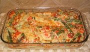 Rouleaux de lasagne au poulet et légumes d'automne 