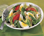 Salade aux épinards