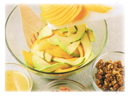 Salade d'avocat et de mangue