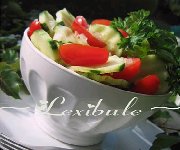 Salade de concombre épicée