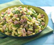 Salade de macaroni au jambon