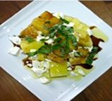 Salade de melon d'eau du Qubec et feta grec