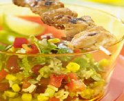 Salade de poulet grill Tex Mex 