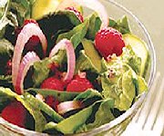 Salade d'été aux épinards