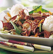 Salade Japonaise au boeuf