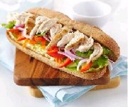 Sandwichs au poulet à la vietnamienne (Banh mi)