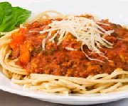 Sauce  spaghetti  la viande 1