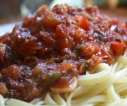 Sauce  spaghetti chunky