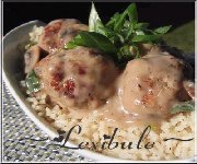 Sauce aux champignons et au poulet à l'ail