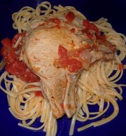 Sauce spaghetti aux côtelettes de porc
