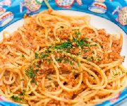 Sauce spaghetti italien vite faite 