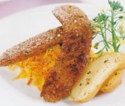 Saucisses aux fines herbes et fricassée de chou