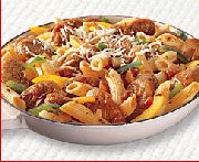 Saucisses et penne rapides