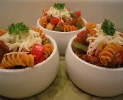 Saucisses et penne rapides
