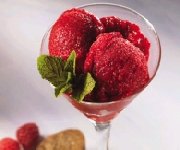 Sorbet aux framboises