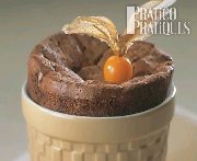 Soufflé au cacao et chocolat noir