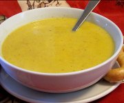 Soupe à la bière et fromage