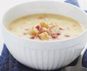 Soupe au cheddar