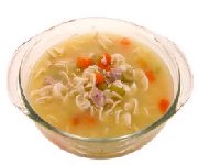 Soupe au poulet campagnarde