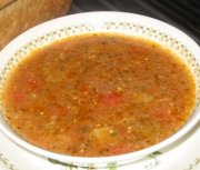 Soupe à l'aubergine