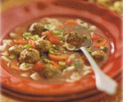 Soupe aux boulettes de viande 1