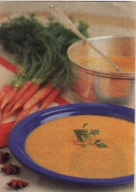Crème de carottes à la coriandre