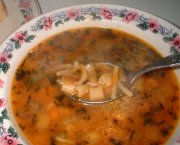 Soupe aux herbes sales de Zet