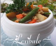 Soupe aux légumes et à l'orge