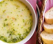 Soupe aux patates douces et au lait de coco