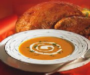 Soupe aux pommes et aux courges