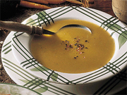 Soupe à l'avocat et au cumin