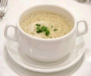 Soupe crémeuse aux champignons