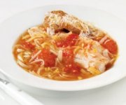 Soupe de poisson à la tomate