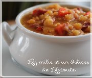 Soupe-repas aux pois