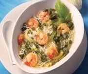 Soupe Tonkinoise aux crevettes et au Pak-Choï