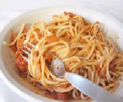 Spaghetti au fromage