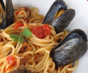 Spaghetti aux moules