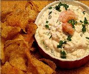 Spcial Super Bowl, trempette crevettes et cleri remoulade