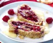 Strudel aux framboises