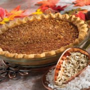 Tarte à la noix de coco de flocons d'avoine