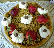 Tarte au corn flakes