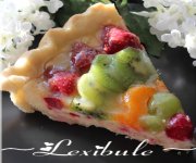 Tarte aux fruits et au chocolat blanc