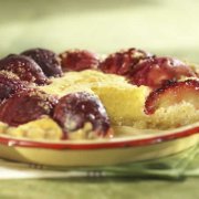 Tarte aux prunes à la crème d'amandes 