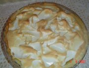 Tarte meringuée au caramel écossais